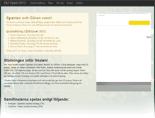 Tablet Screenshot of euro2012.helenelund.net